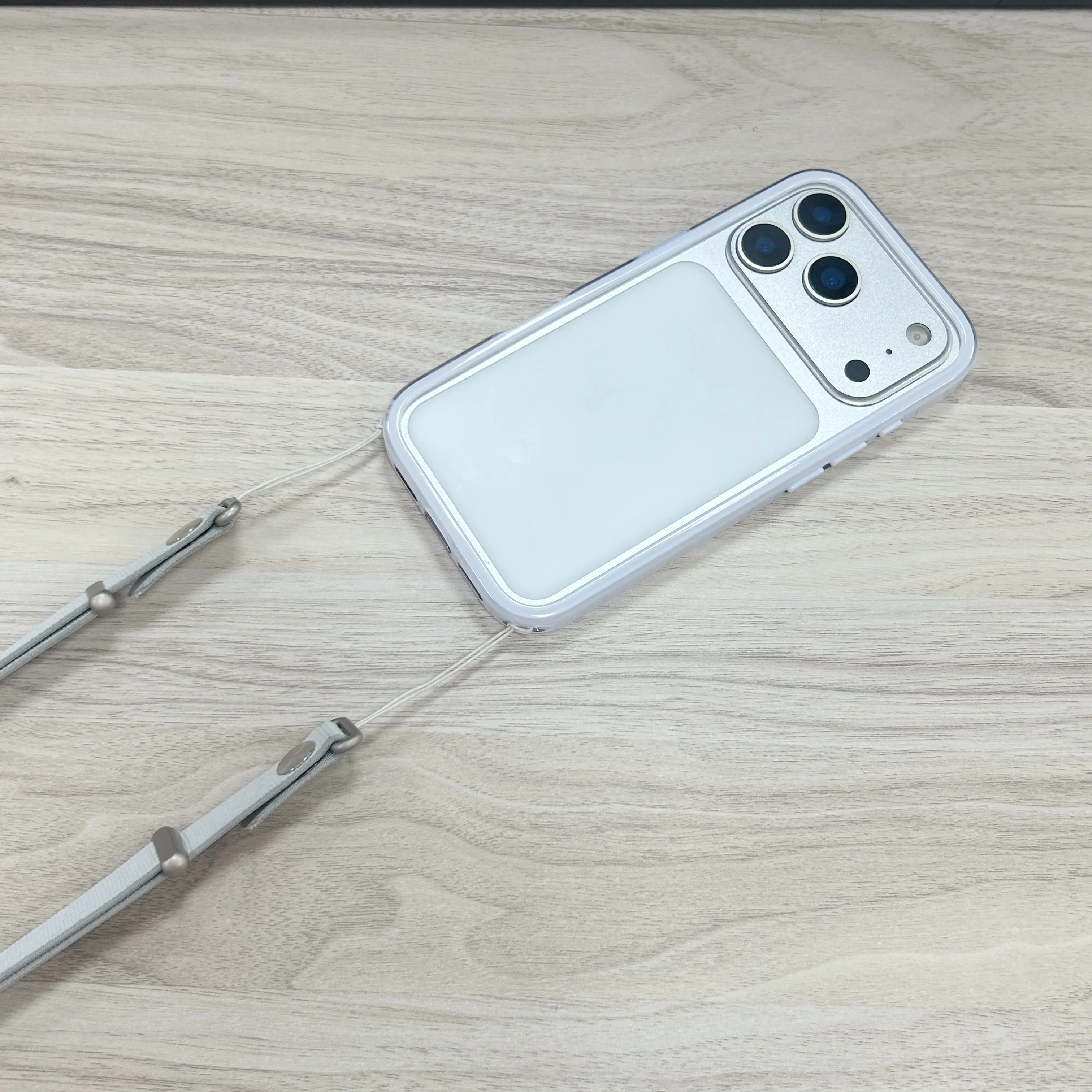 product soft edge anti knock phone case waterproof shockproof ins style slim cross body strap lightweight frame for iphone 17 pro max-6