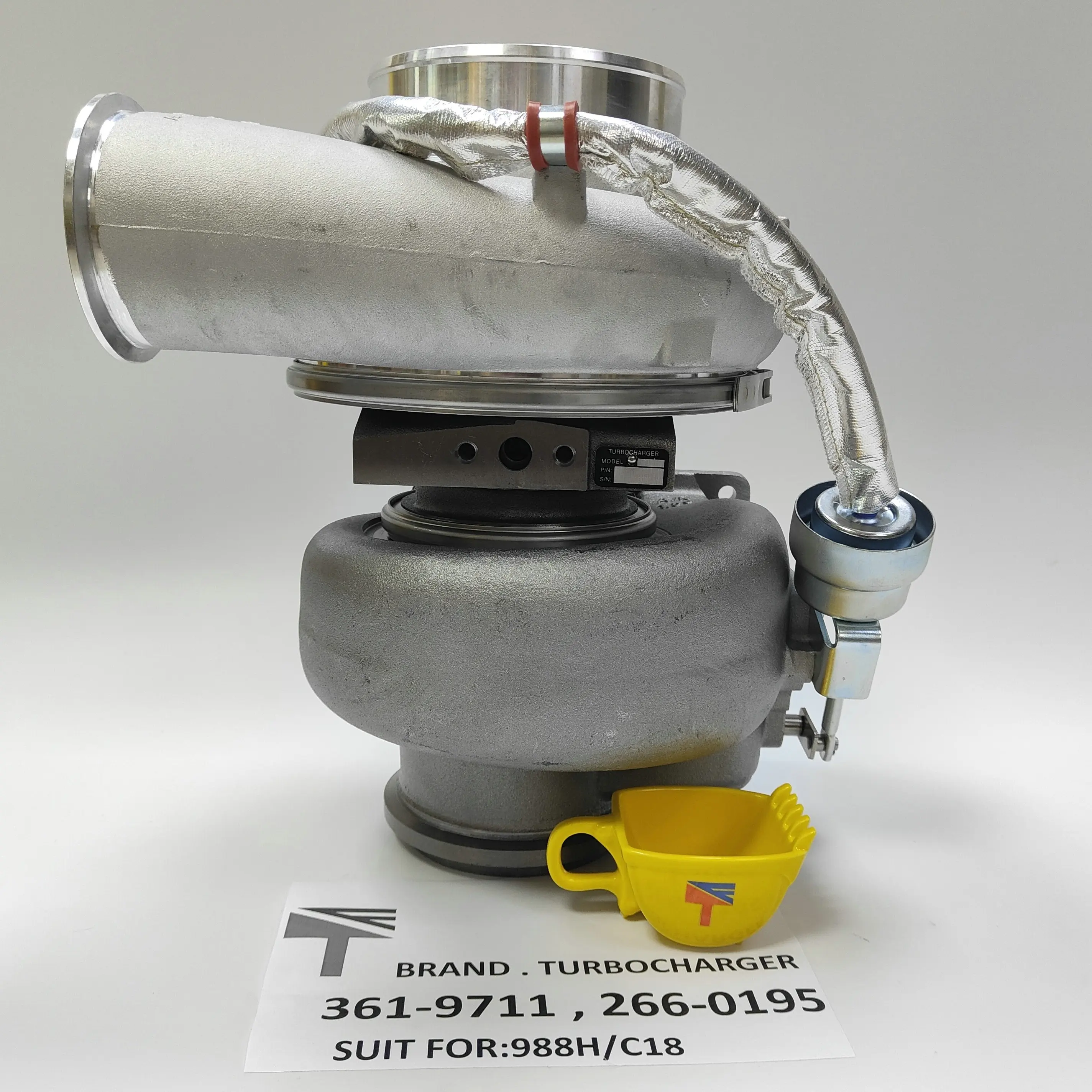 High-quality Turbocharger 6505-68-5040 for Excavator HM400-3R