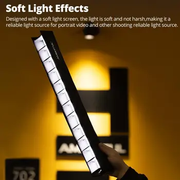 AMBITFUL A2 PRO Full-Color RGB Tube Light, CRI 95 TLCI 97 Accurate Color,2500k-8500k Adjustable product image