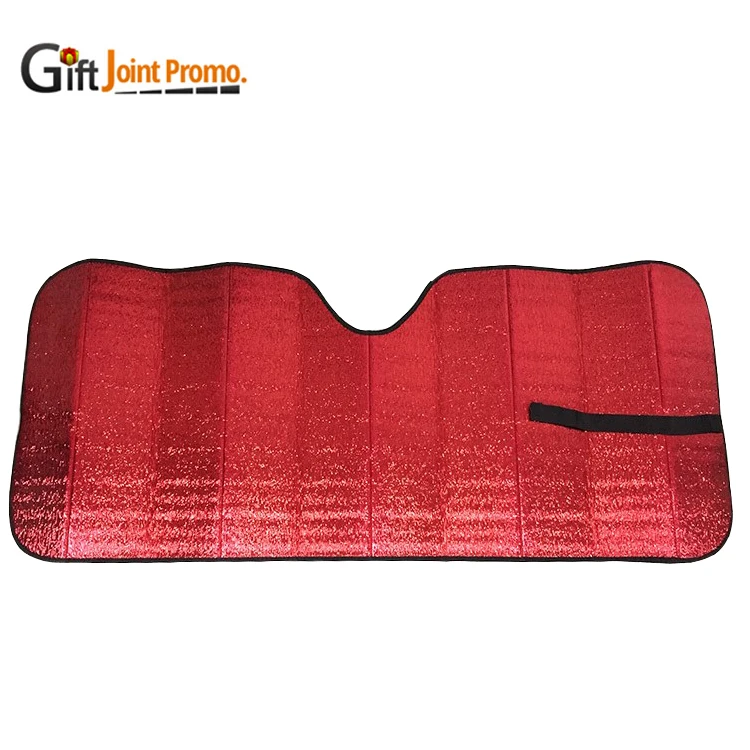 Flower Drawing Auto Sun Shade For Car SUV Truck - Pretty In Light Pink Double Bubble Foil Jumbo Folding Accordion For Windshield - Foto 5