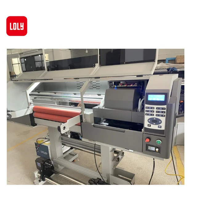 China factory wholesale UV sticker printing machine 60cm UV DTF printer for UV sticker usage transfer AB film printing