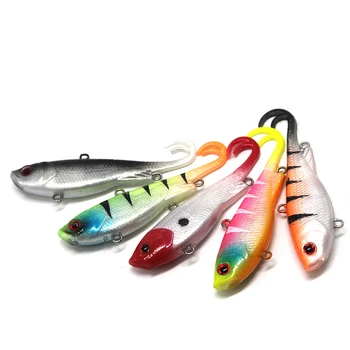 Hessen 6.8cm 14g 5 Colors PVC Soft Lead Lure for Freshwater Salmon Bream Zander Sea Bass & Catfish Fishing – Soft Lure – view 2