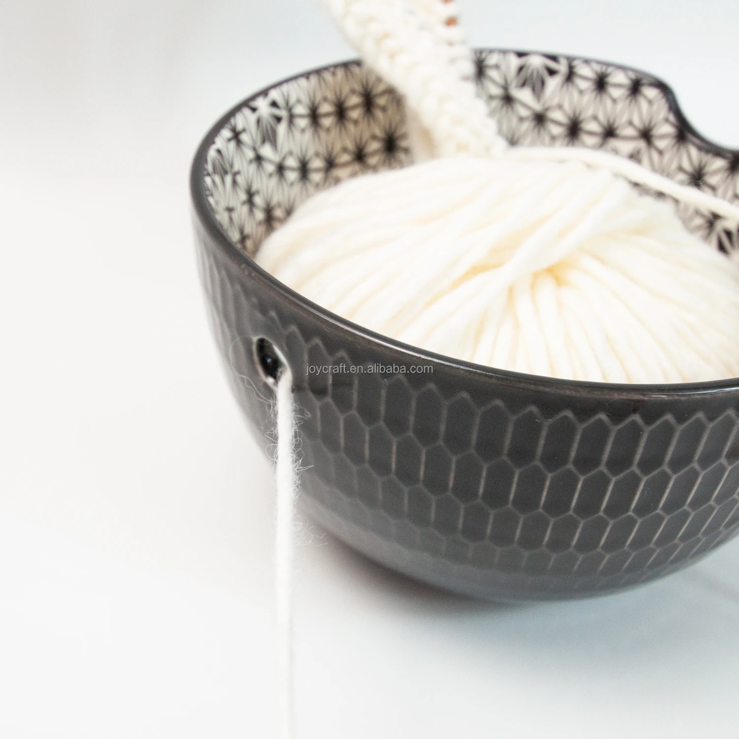 Ceramic Yarn Bowl Storage Bowl Knitting And Crochet Accessories Durable