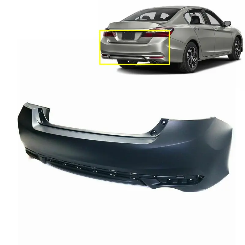 replacement new auto car spare parts rear bumper cover for Honda accord 2016 2017