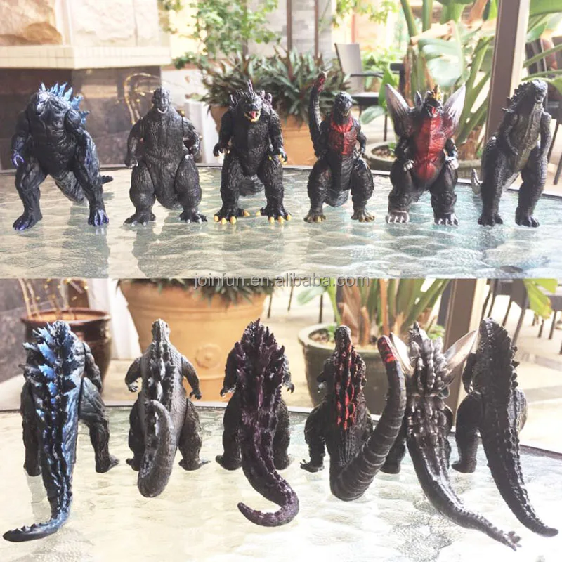 Custom 8CM Godzilla Vinyl Toy, OEM Custom Vinyl Toy Animal , Design Vinyl Toys Factory
