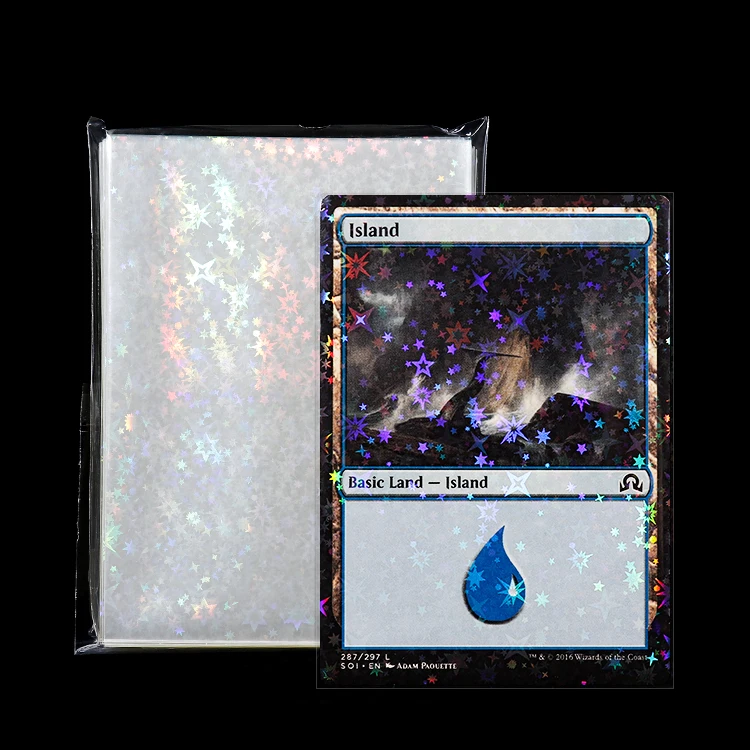 Galaxy Effects Holographic Card Sleeves - Perfect Fit