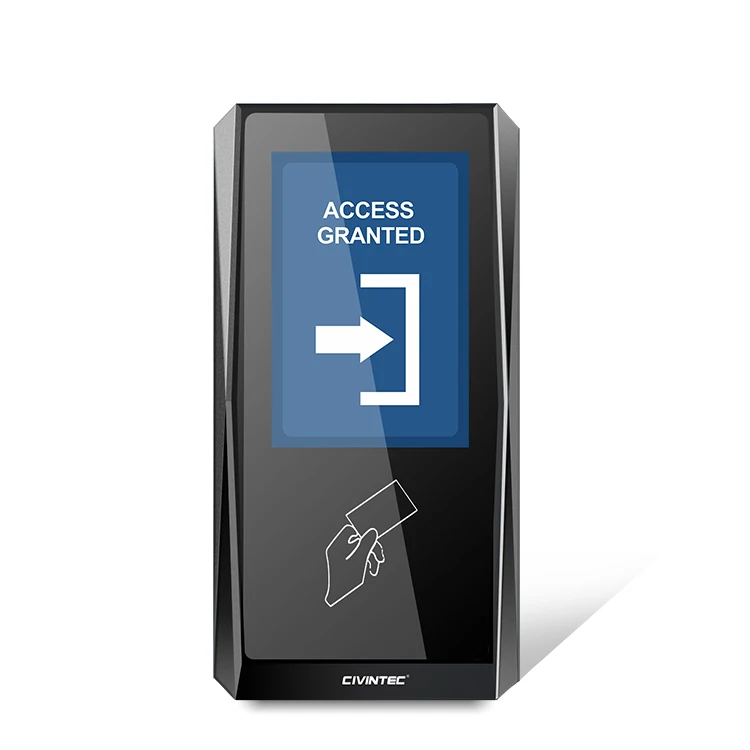 CT9 RFID NFC Biometric Gprs Button Smart Card Reader Internet Door Access Control With 4G WiFi