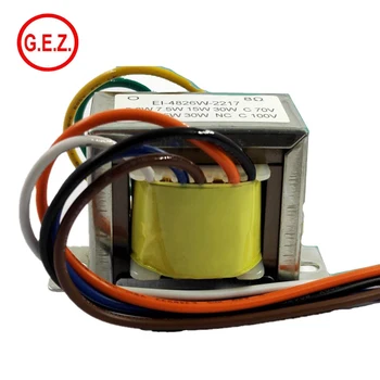 220V Input Multiple Output Voltages 12V 24V 380V 36V 480V Audio transformer