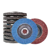 Top sell 4.5 Inch Flap Discs 40 60 80 120 Grit Assorted Sanding Grinding Wheels, Premium Zirconia Alumina Abrasives