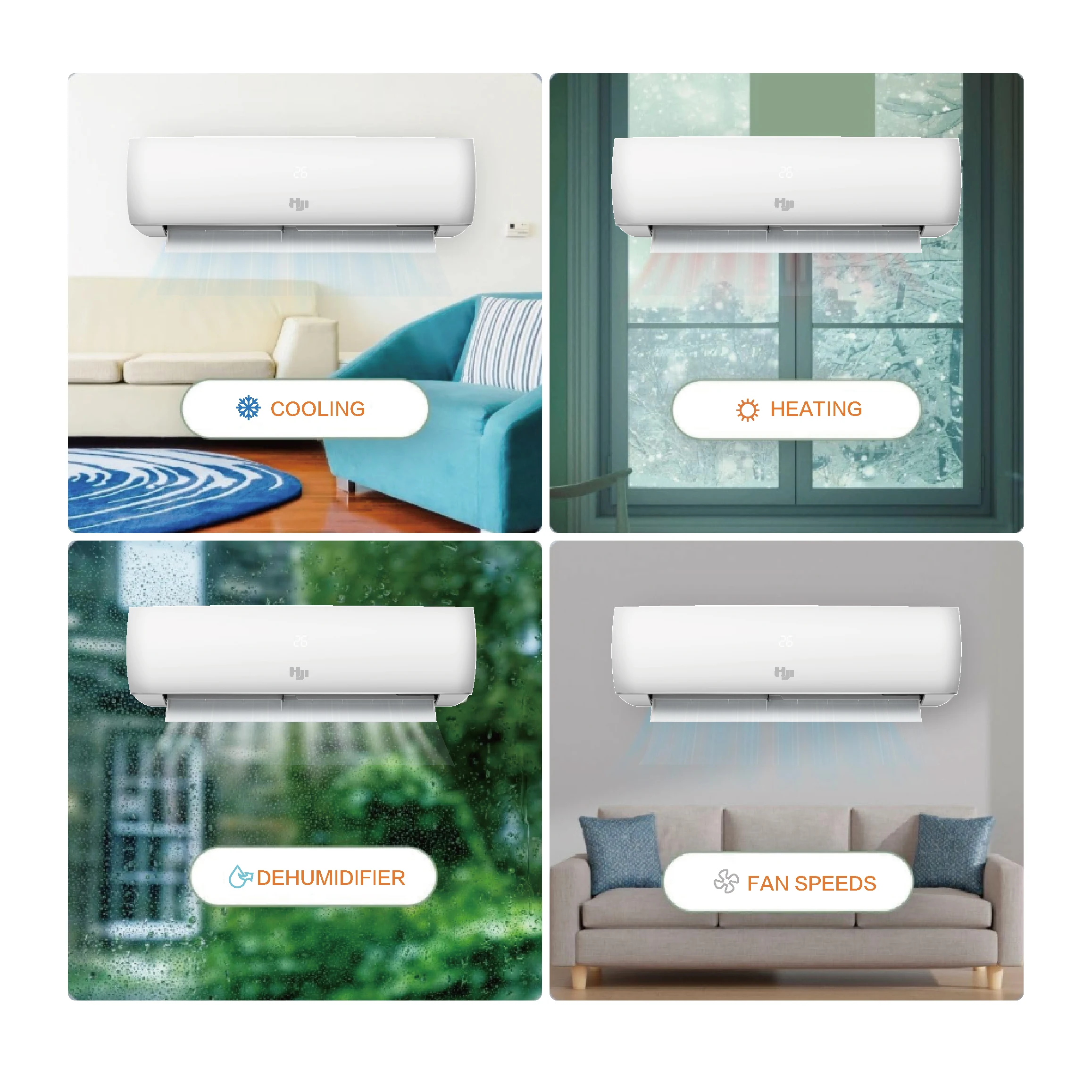 TCL Split Air Conditioners Efficient Cooling