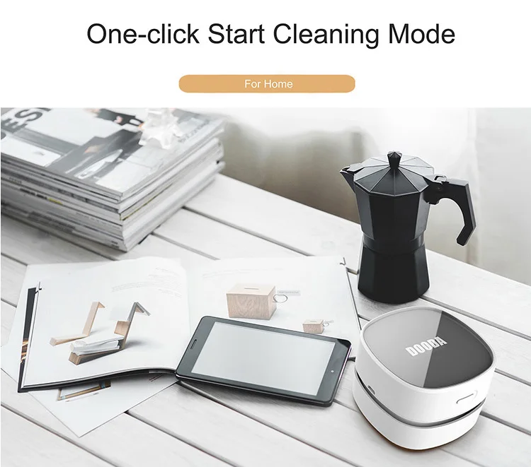 GONGSHAN Mini Table Vacuum Cleaner - Portable & Efficient