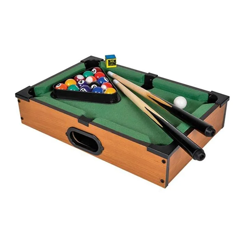 corner pocket tabletop pool table