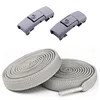 Gray + same color buckle
