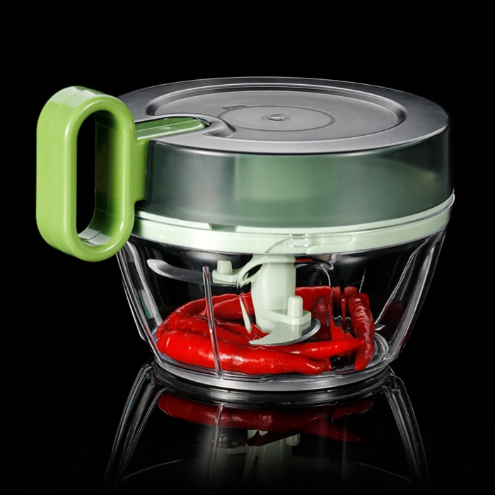 High Quality Quick Magic Mini Plastic Manual Pull Onion Vegetable Chopper Fashion Home Use Salad and Vegetable Tools
