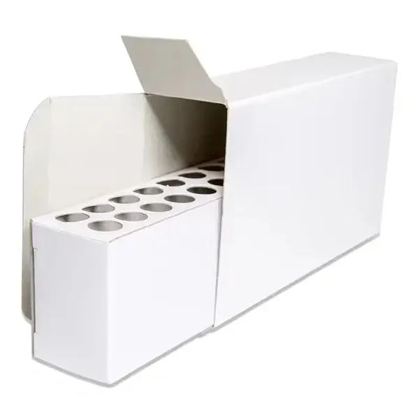 Easy Fold Cardboard Ammunition Magazine Box Custom Printed Paper Packaging for 9mm .223 .222 .300 Ammunition with Tray Combos