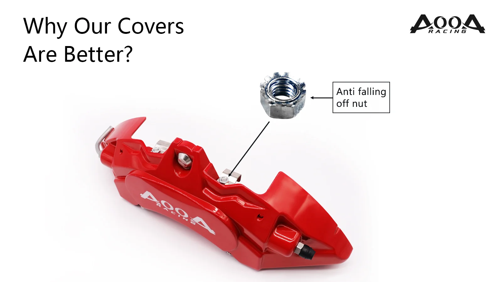 Aooa Vehicle Specific Aluminum Brake Disc Caliper Covers For Dodge