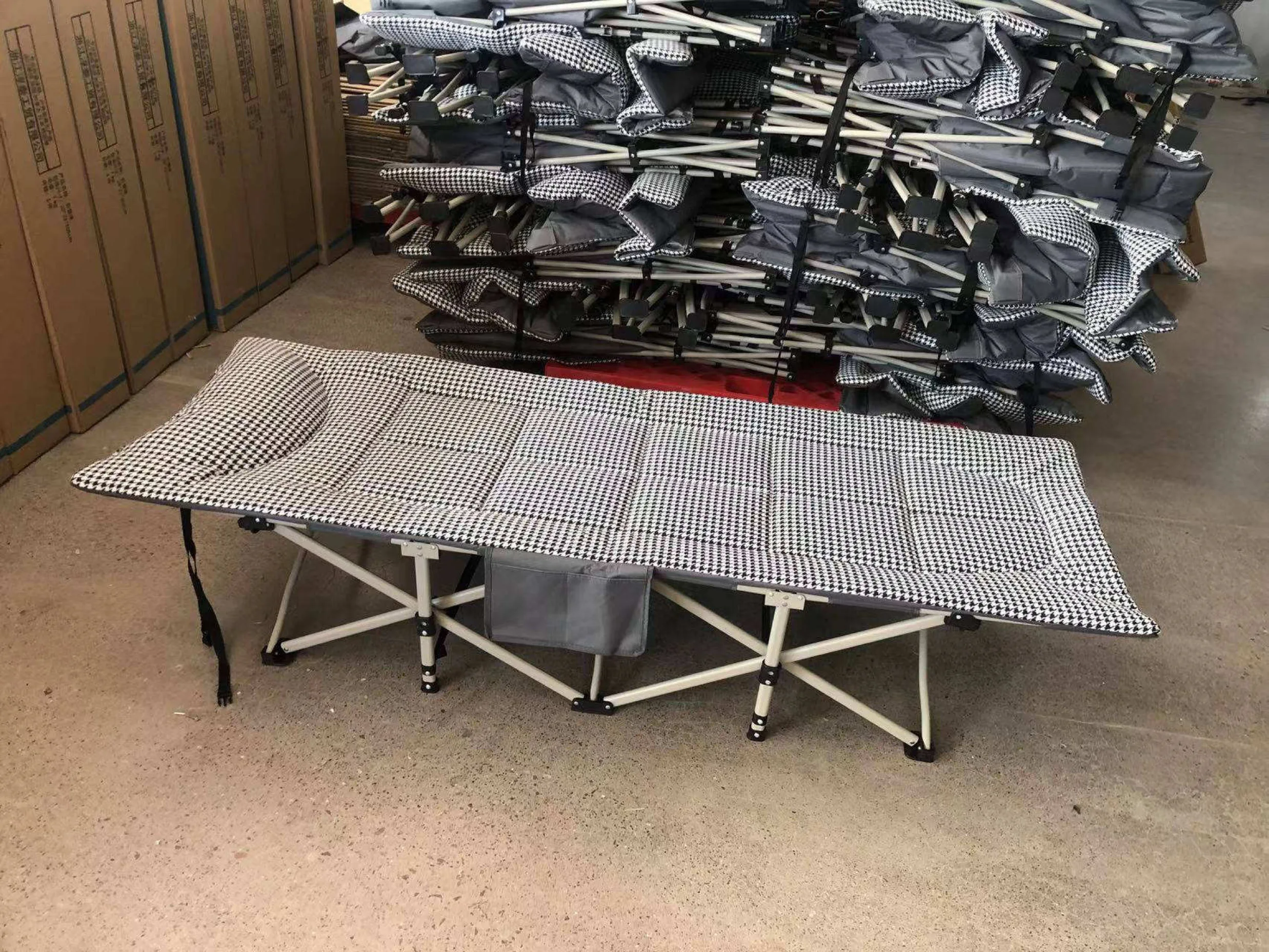 Drunkenxp Premium Folding Cots With Luxurious Memory Foam Mattress