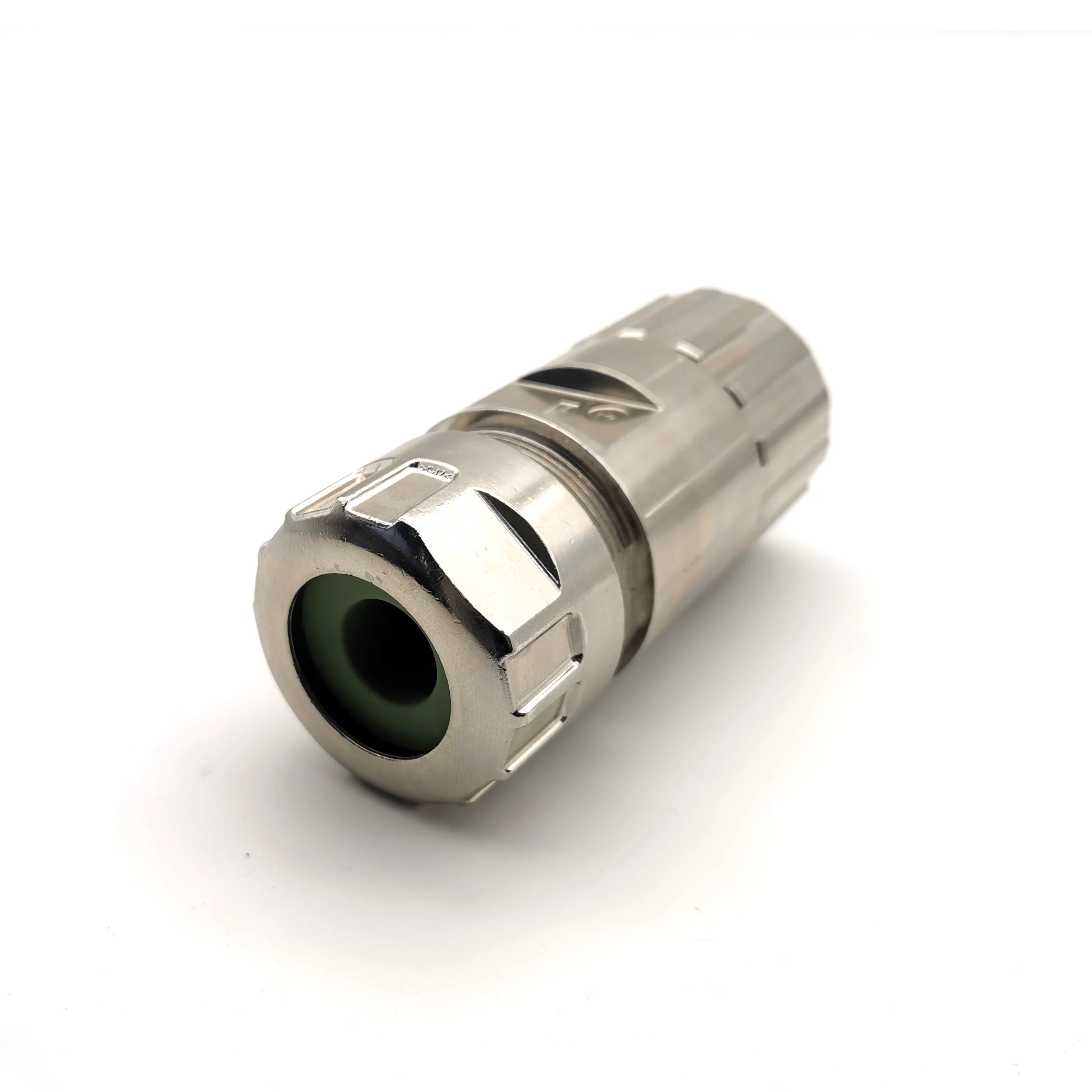 Intelligent Control M40 Power Connector Straight Metal Circular 6pin