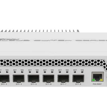 MikroTik CRS309-1G-8S+IN Dual-Core Smart Network Management Switch with Eight SFP+ 10Gbps Ports