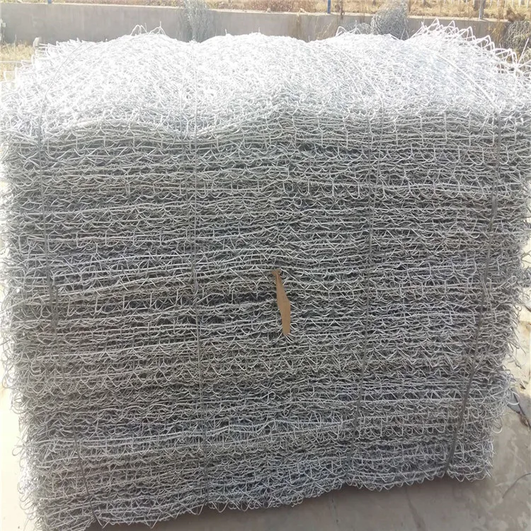 80x100mm 2x1x1 Pvc Galfan 260gsm Galvanized Wire Mesh Gabion Baskets ...