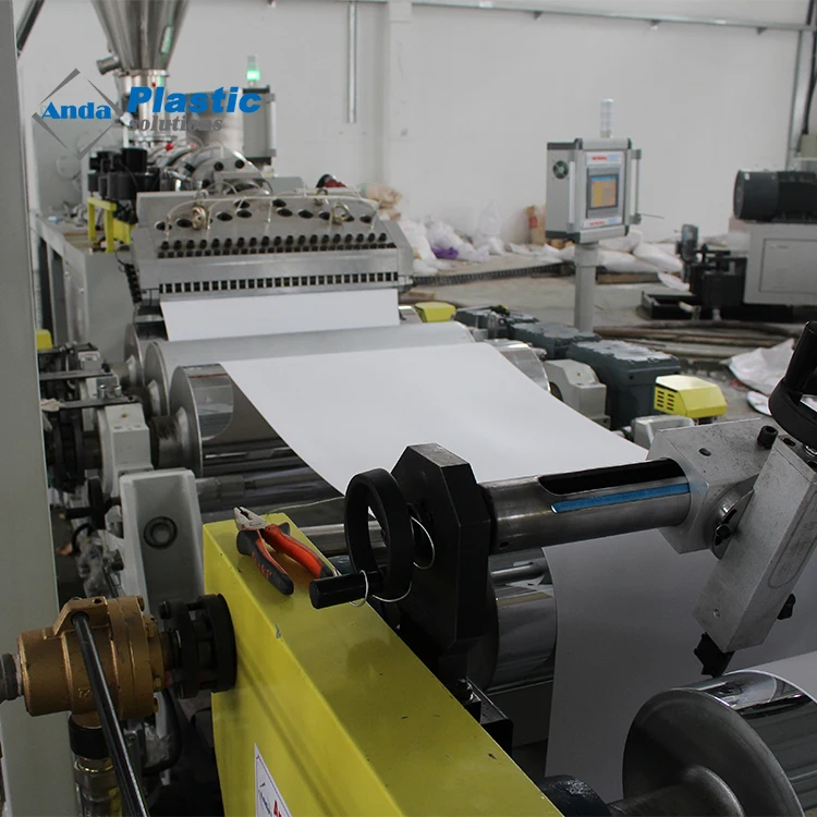 Plastic PVC Calender Edge Banding Making Machine Extrusion Production Line