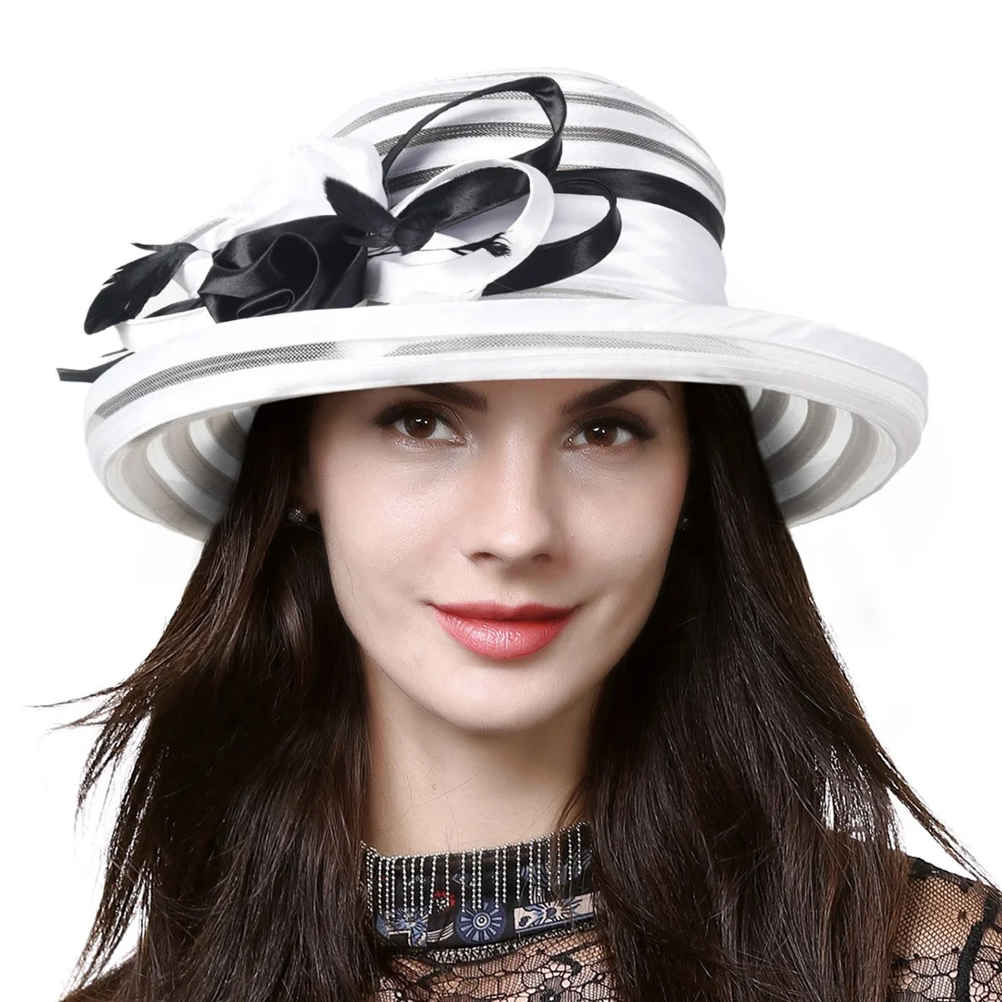 Forbusite Cloche Derby Church Hat - Stylish & Comfortable display picture 1