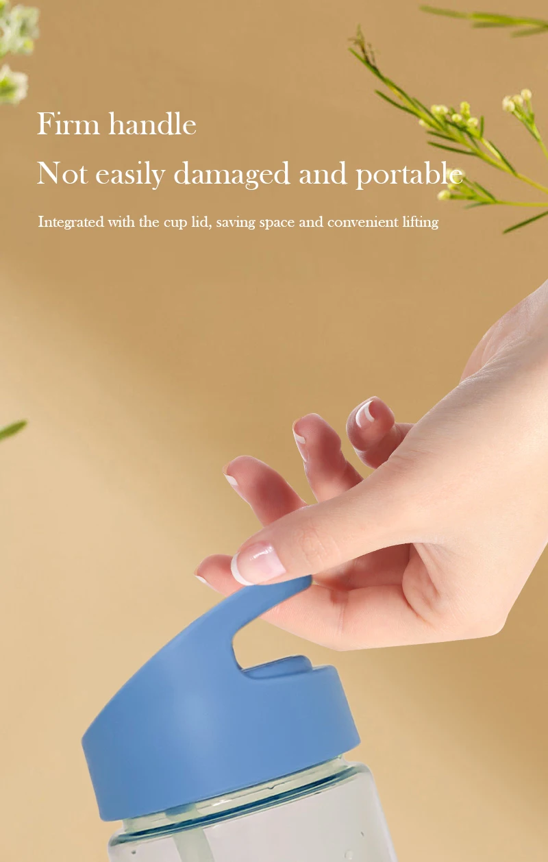 Attractive Design High-Temperature Resistant Food-Grade Kids' Sports Tumbler with Straw for Gym & Outdoor Activities Camping