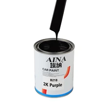 B218 2K Purple Excellent Cover With High Quality Repair Car Paint Liquid Coating Acrylic-Based Coat Wholesale Spray Car Paint