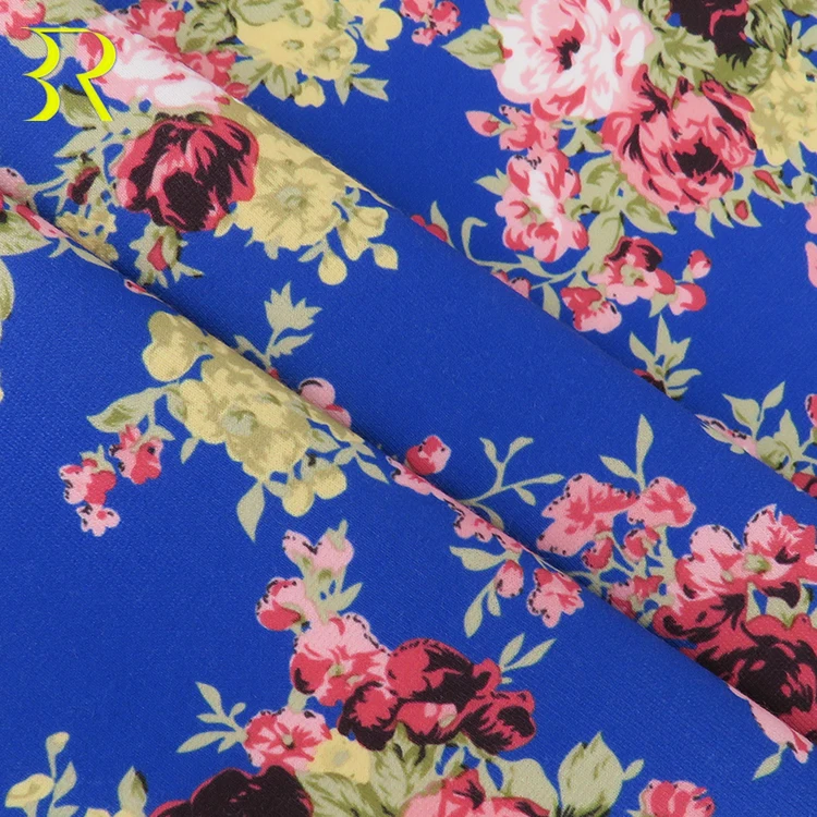 2021 оптовая продажа 95% T 5% SP полиэфирная пряжа с принтом NR Roma ткань для одежды