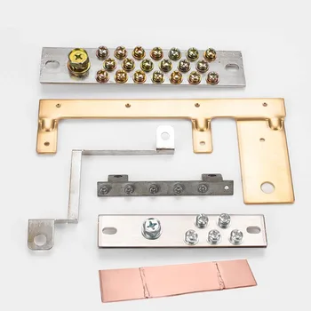 High quality various flexible copper laminated connectors with insulation copper busbar