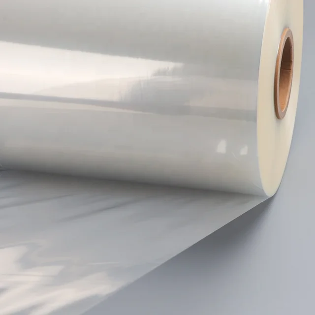 Glossy Polyolefin Stretch Film PE Material for Food Industrial Use with Custom Logo Printing