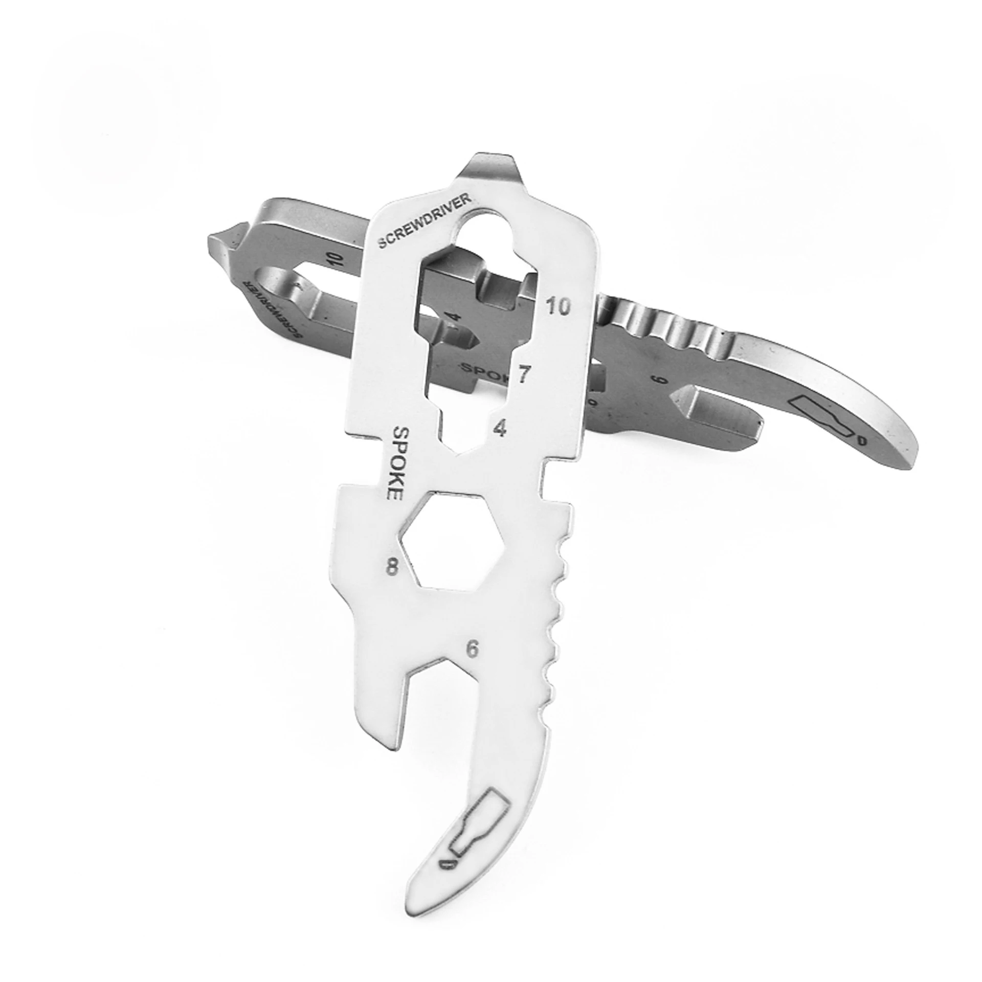 High Quality Stainless Steel Mini Size 10 In 1 Edc Gadget Multi Tool