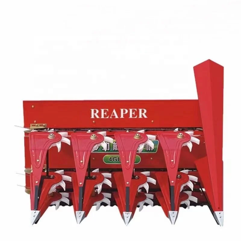 Reaper Head Front Attachment Mounted 4 Wheels Tractor Rice Cutting Machine Paddy Pepper Reaper