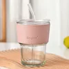 Transparent Cup + Pink Sleeve