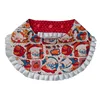 Gummy Rabbit Half-Round Lace Bib