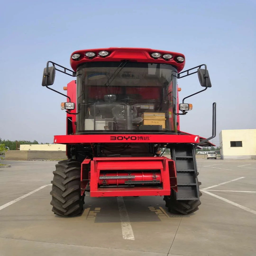CE 4 Row  Automatic Hydraulic  Wheat Grain Harvester