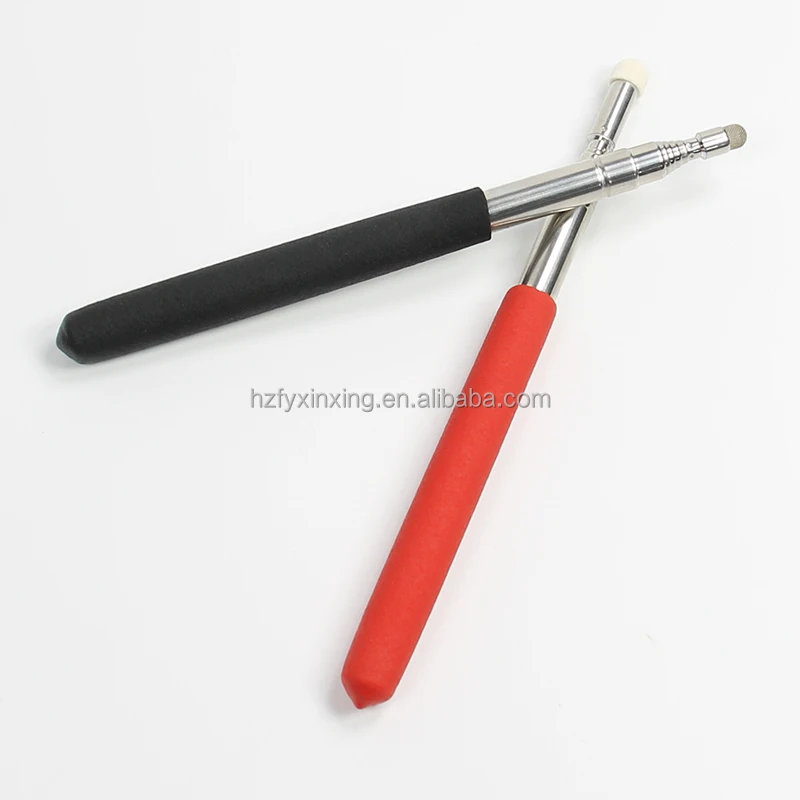 Finger Pointer Stick,Telescopic Finger Reading Stick,Stainless Steel Telescopic Pointer,Durable Telescopic Stick,Retractable Pointing Stick For Teachers' Classroom Auxiliary Tools (Blue