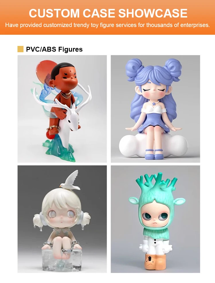 Custom Own Design Vinyl/PVC Figures Collectible OEM Manufacturer Custom ...