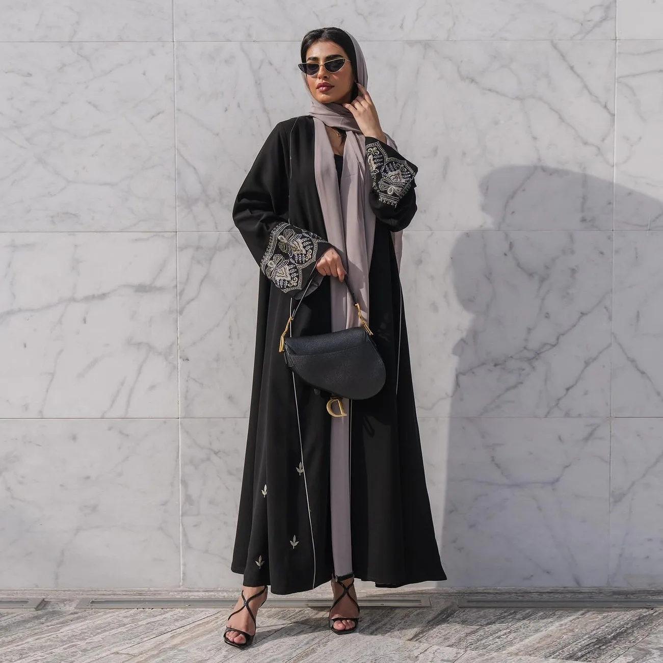 Dubai Abaya Petite Abayas Elegant Furshan Abaya: Muslim Islamic Dress With Tassel Belt Dubai Abaya Petite Abayas Elegant Furshan Abaya: Muslim Islamic Dress With Tassel Belt