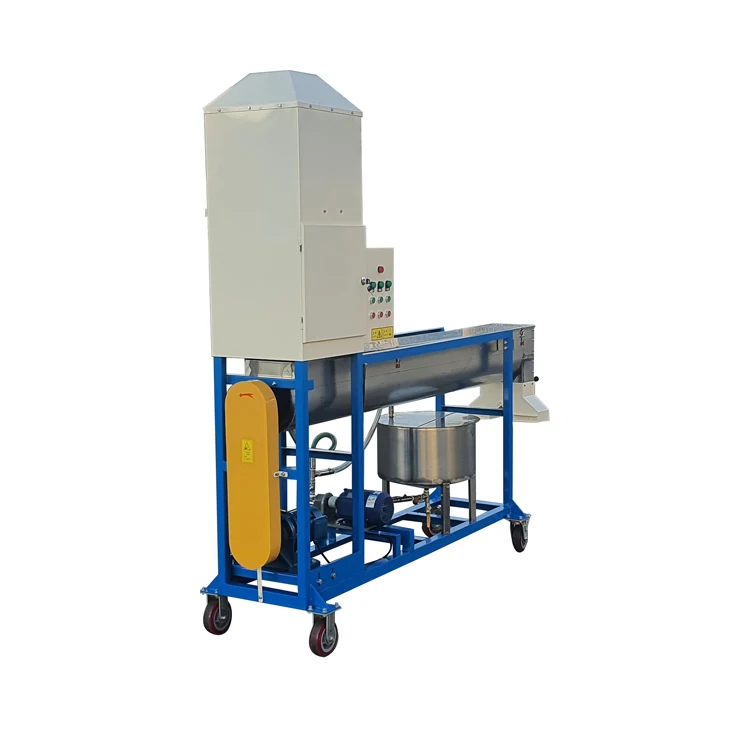Stainless Steel Cotton Seed Coating Dressing Machine Grain Seed Treatment Machine,vegetable seeds, mini seed coating machine