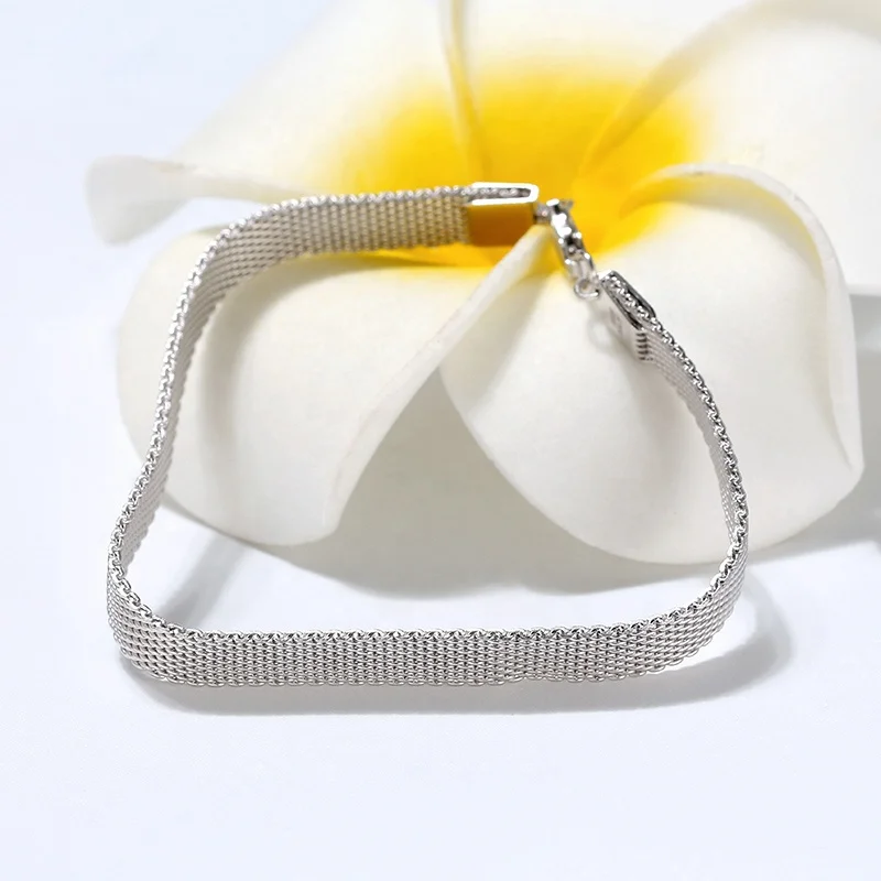 Shop Our Trendy Wholesale 7mm Wide Sterling Silver Bracelets