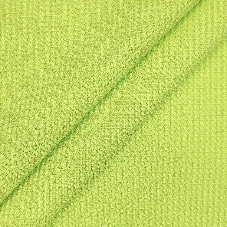 China Supplier Knit Waffle Cloth Fabric, Solid Polyester Rayon Material Waffle Fabric for Sale/ factory