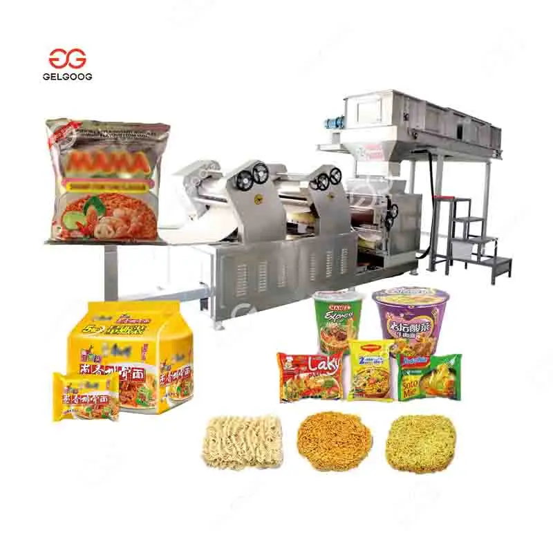 Manufacturing Automatic Instant Noodle Plant Instant Cup Noodle Machine Fried Instant Noodle Production Line
