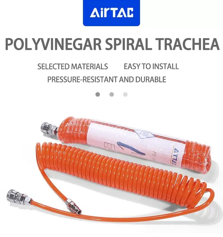 Spring Trachea Artac Telescopic Spiral Trachea UCS Spring Pneumat Cylind