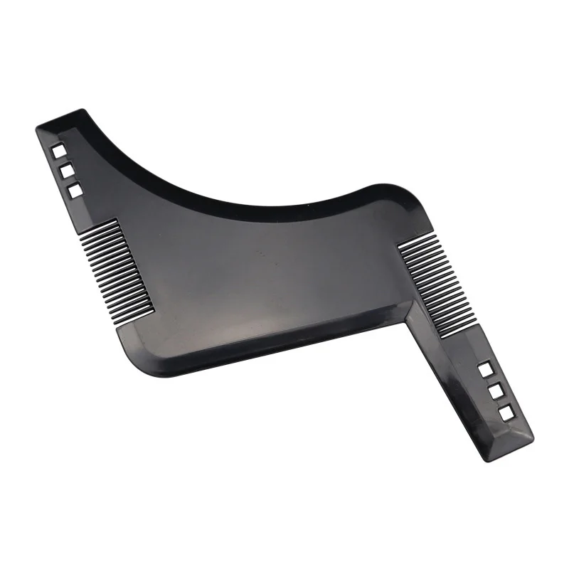 Integrated Comb Styling Shaping Tool for Facial Hair Premium Quality Black White Beard Trimmers Razors Craft Your Unique Look