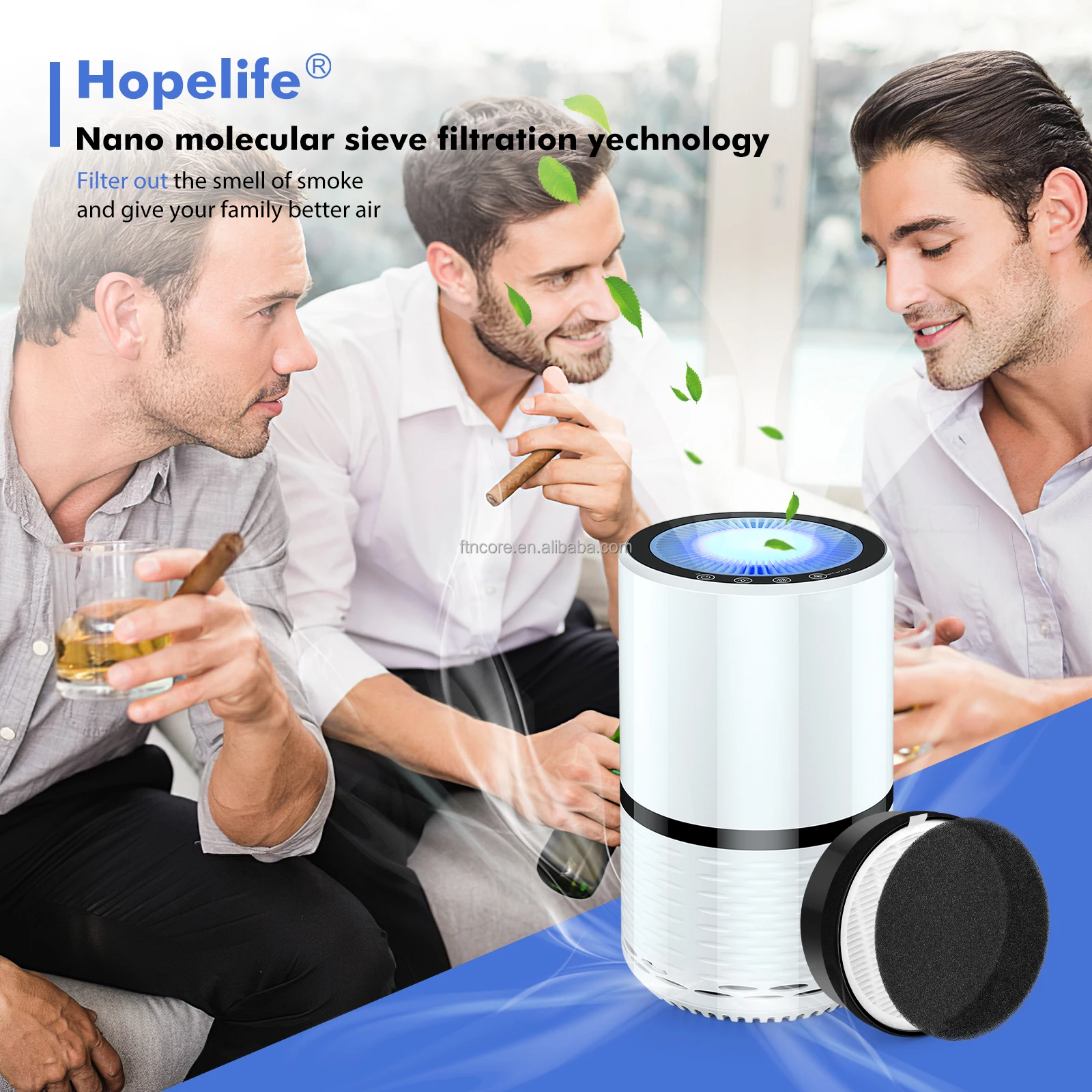 High Efficiency H13 True Nano HEPA Replacement Filter air purifier with hepa Filter Compatible with LEVOIT LV-H132