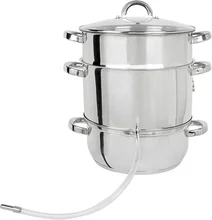 Hot selling stainless steel induction fruit juice steamer pot