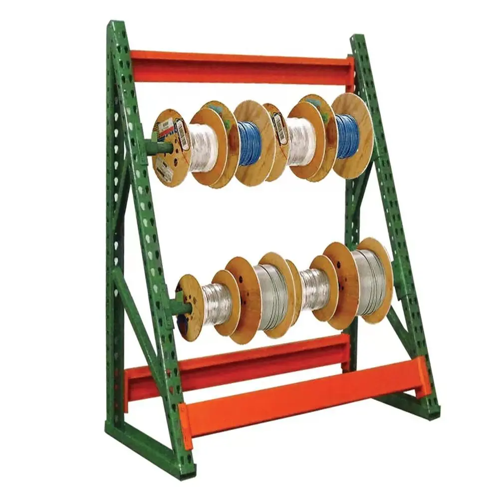 Steel Warehouse Storage Rack for Cable and Reel Vertical Racking