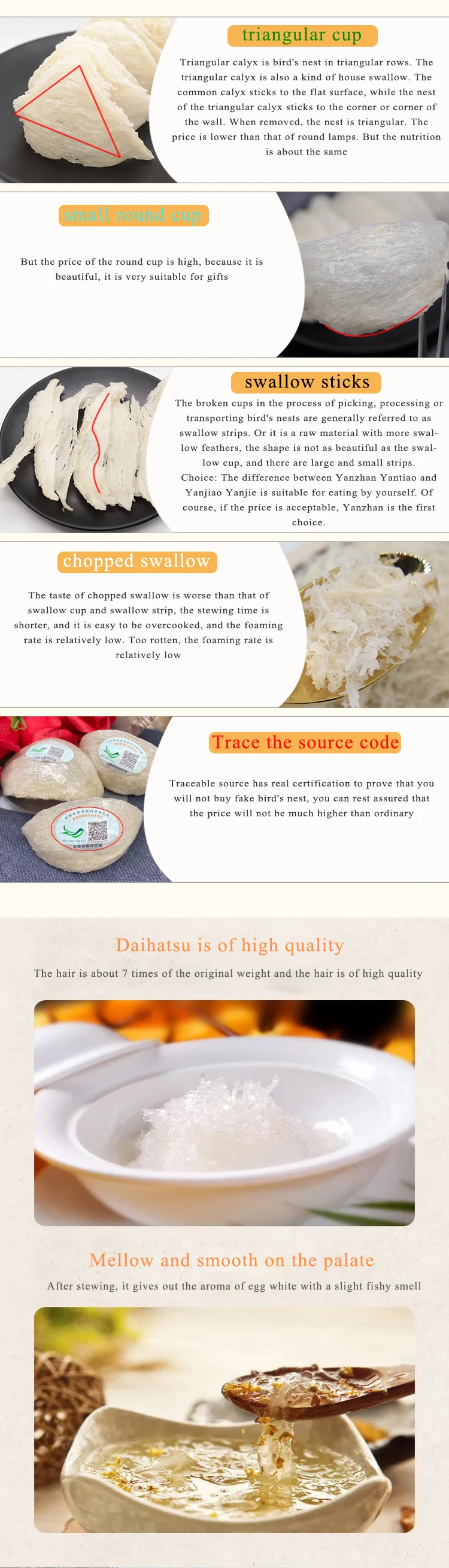 Beauty Health Food Swallow Birdnest Amino Acid Collagen Bird Nest Buy Collagen Bird Nest