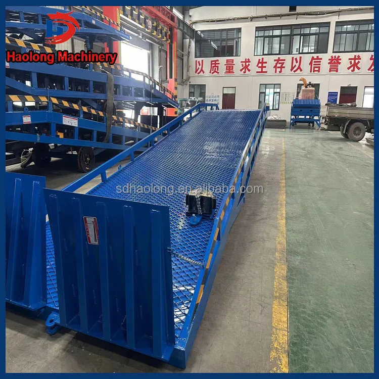 Movable Dock Ramps - Efficient Container Unloading Solutions